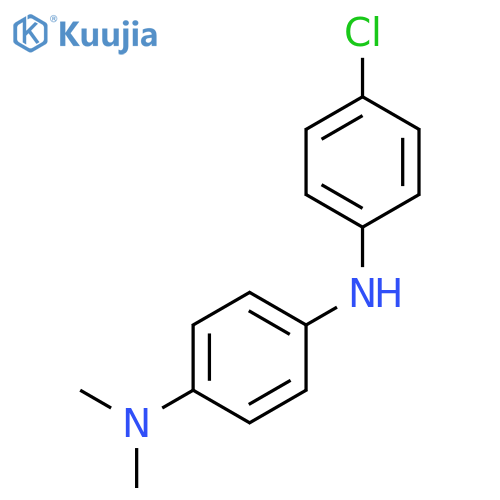 1,4-Benzenediamine, N'-(4-chlorophenyl)-N,N-dimethyl- structure