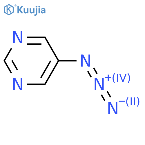 5-AZIDOPYRIMIDINE structure