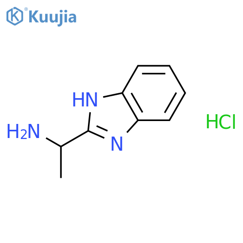 (R)-1-(1H-Benzimidazol-2-yl)ethylamine Hydrochloride structure