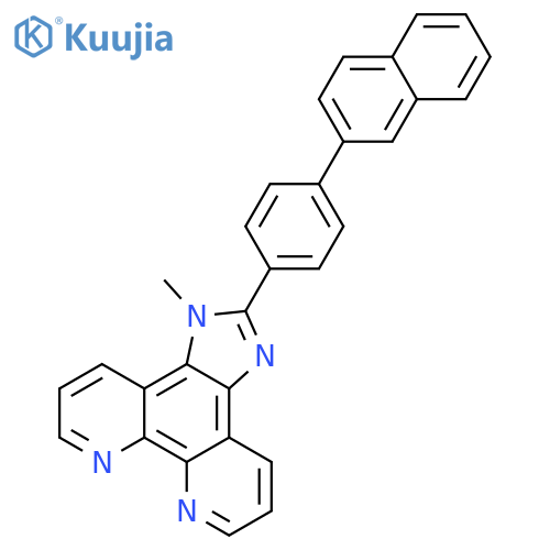2-NPIP , 1-Methyl-2-(4-(naphthalen-2-yl)phenyl)-1H-iMidazo[4,5 structure
