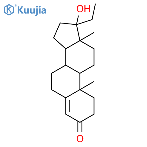 17-Hydroxypregn-4-en-3-one structure