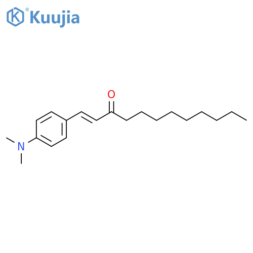 1-Dodecen-3-one, 1-[4-(dimethylamino)phenyl]- structure
