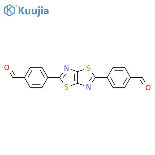 4,4'-(Thiazolo[5,4-d]thiazole-2,5-diyl)dibenzaldehyde structure