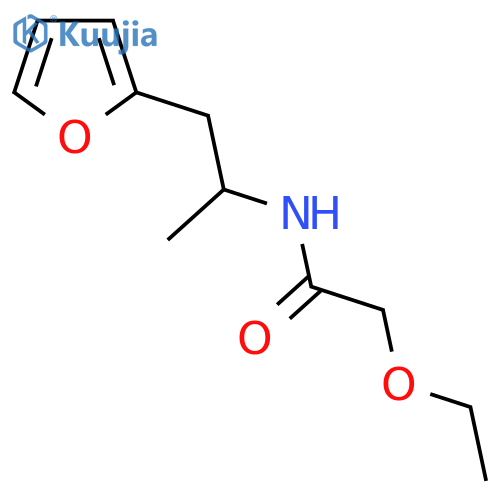 2-ethoxy-N-1-(furan-2-yl)propan-2-ylacetamide structure