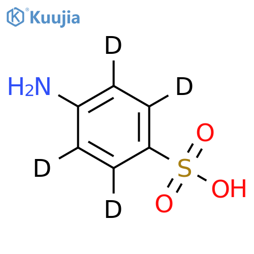 Sulfanilic Acid-d4 structure