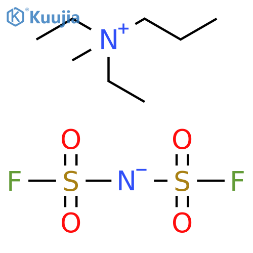 Diethyl(methyl)propylammonium Bis(fluorosulfonyl)imide structure