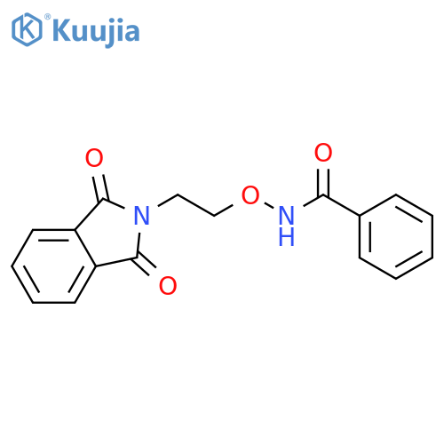 N-(2-(1,3-Dioxoisoindolin-2-yl)ethoxy)benzamide structure