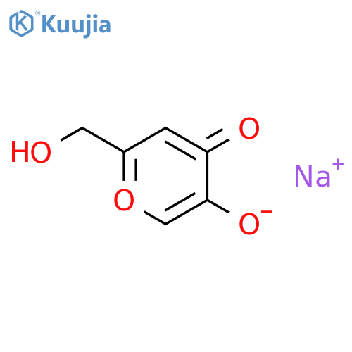Kojic acid sodium salt structure