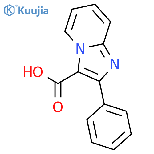2-Phenylimidazo[1,2-a]pyridine-3-carboxylic acid structure