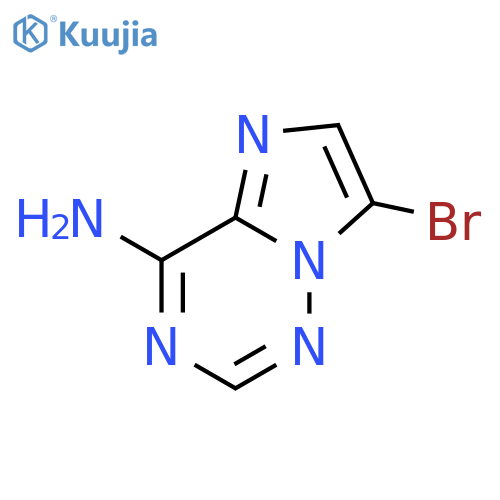 7-bromoimidazo[2,1-f][1,2,4]triazin-4-amine structure