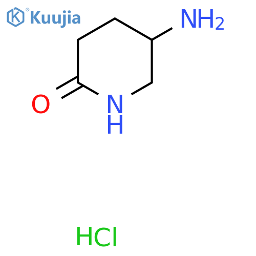 5-Aminopiperidin-2-one hydrochloride structure