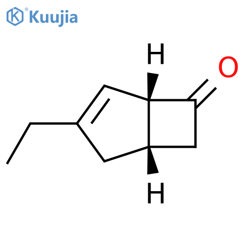 (1S,5R)-3-ethyl-Bicyclo[3.2.0]hept-3-en-6-one structure
