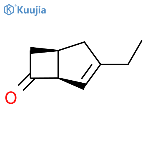 (1R,5S)-3-Ethylbicyclo[3.2.0]hept-3-en-6-one structure