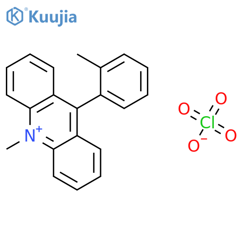 Acridinium, 10-methyl-9-(2-methylphenyl)-, perchlorate structure