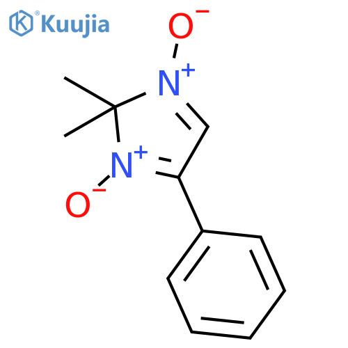 2H-Imidazole, 2,2-dimethyl-4-phenyl-, 1,3-dioxide structure