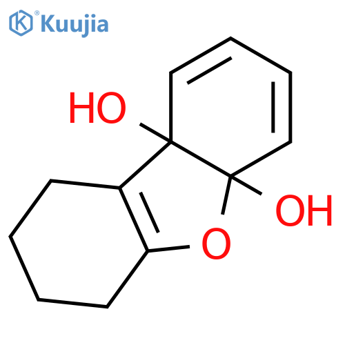 2,3-Dibenzofurandiol,6,7,8,9-tetrahydro- structure