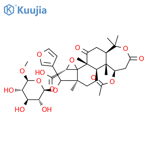 nomilin 17-beta-D-glucopyranoside structure