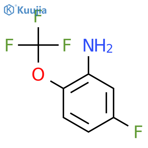5-Fluoro-2-(trifluoromethoxy)aniline structure