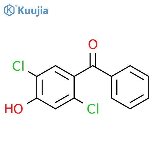 4-BENZOYL-2,5-DICHLOROPHENOL structure