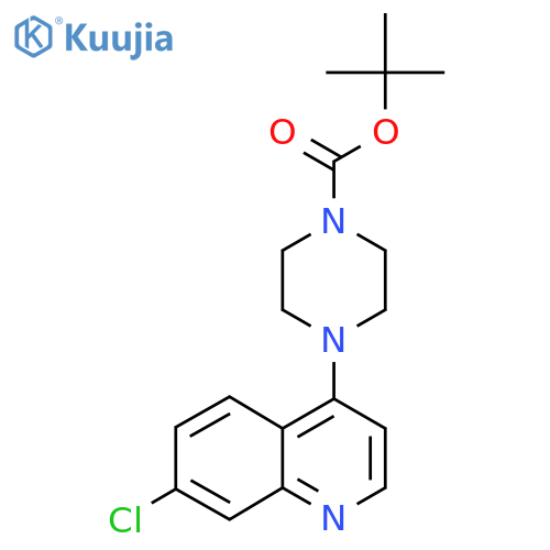 7-Chloro-4-(4-BOC-piperazino)quinoline structure