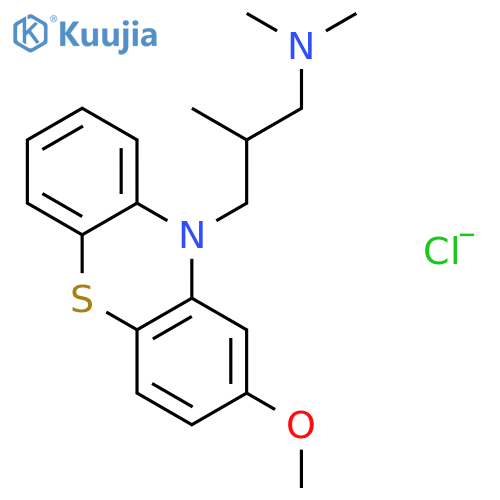 Levomepromazine hydrochloride structure
