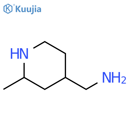 (2-methylpiperidin-4-yl)methanamine structure