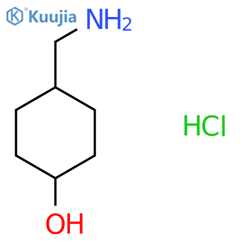 cis-4-(Aminomethyl)cyclohexanol hydrochloride structure