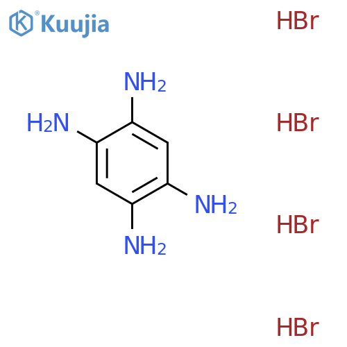 Benzene-1,2,4,5-tetraamine tetrahydrobromide structure