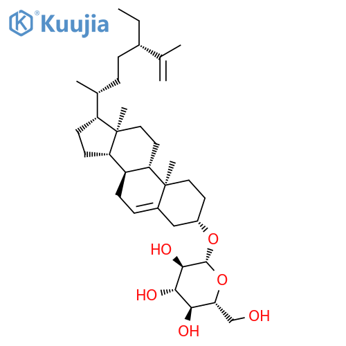 2-[[(10R,13R)-17-(5-Ethyl-6-methylhept-6-en-2-yl)-10,13-dimethyl-2,3,4,7,8,9,11,12,14,15,16,17-dodecahydro-1H-cyclopenta[a]phenanthren-3-yl]oxy]-6-(hydroxymethyl)oxane-3,4,5-triol structure