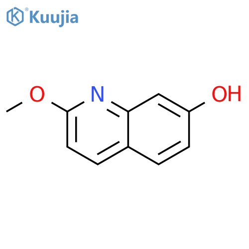 7-Quinolinol, 2-methoxy- structure