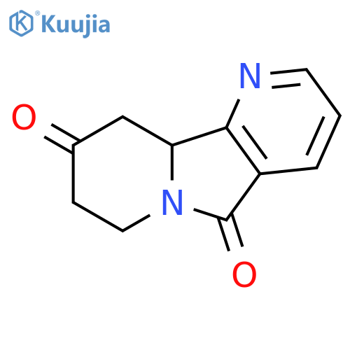 7,8,10,10a-tetrahydro-Pyrido[2,3-a]indolizine-5,9-dione structure