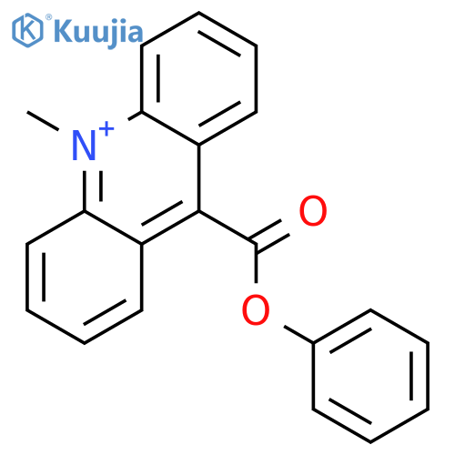 Acridinium,10-methyl-9-(phenoxycarbonyl)- structure