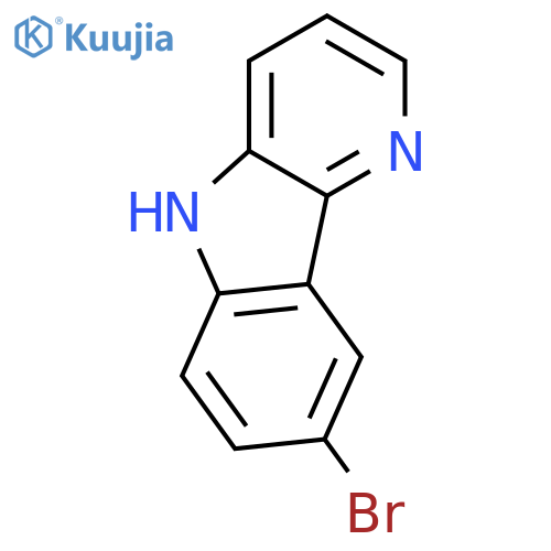 8-Bromo-5H-pyrido3,2-bindole structure