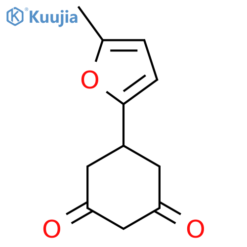 5-(5-Methyl-2-furyl)cyclohexane-1,3-dione structure