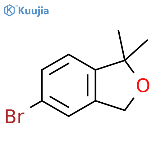 Isobenzofuran, 5-bromo-1,3-dihydro-1,1-dimethyl- structure