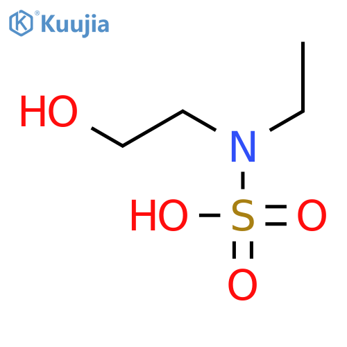Sulfamic acid, ethyl(2-hydroxyethyl)- structure