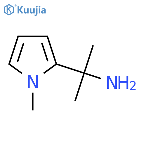 2-(1-methyl-1H-pyrrol-2-yl)propan-2-amine structure
