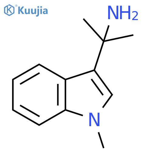 2-(1-methyl-1H-indol-3-yl)propan-2-amine structure