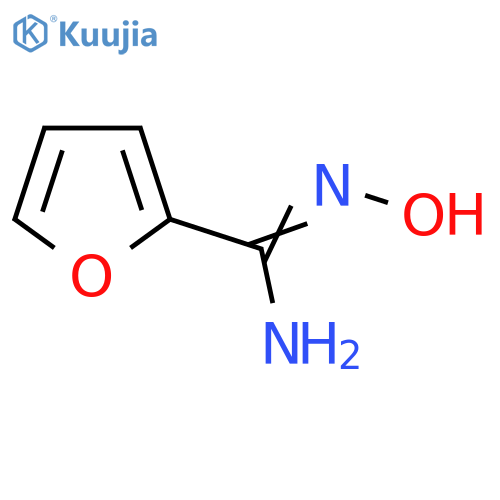 (Z)-N'-hydroxyfuran-2-carboximidamide structure