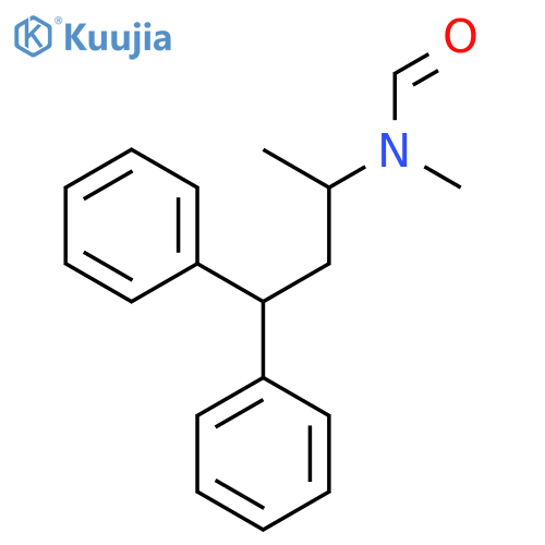 Formamide, N-methyl-N-(1-methyl-3,3-diphenylpropyl)-, (±)- structure