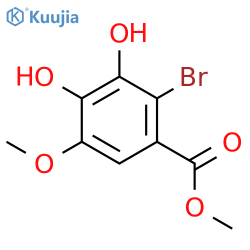 Benzoic acid, 2-bromo-3,4-dihydroxy-5-methoxy-, methyl ester structure