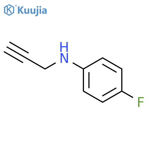 4-fluoro-N-(prop-2-yn-1-yl)aniline structure