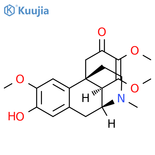 Morphinan-6-one,7,8-didehydro-2-hydroxy-3,7,8-trimethoxy-17-methyl-, (9a,13a,14a)- (9CI) structure
