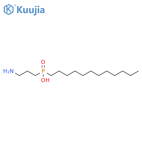 Phosphinic acid, (3-aminopropyl)dodecyl- structure