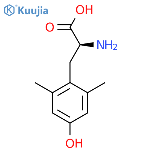 (2S)-2-amino-3-(4-hydroxy-2,6-dimethyl-phenyl)propanoic acid structure