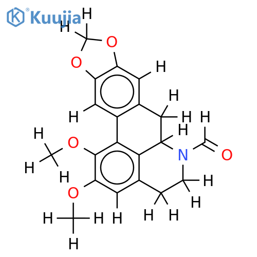 (+)-N-formylnornantenine structure