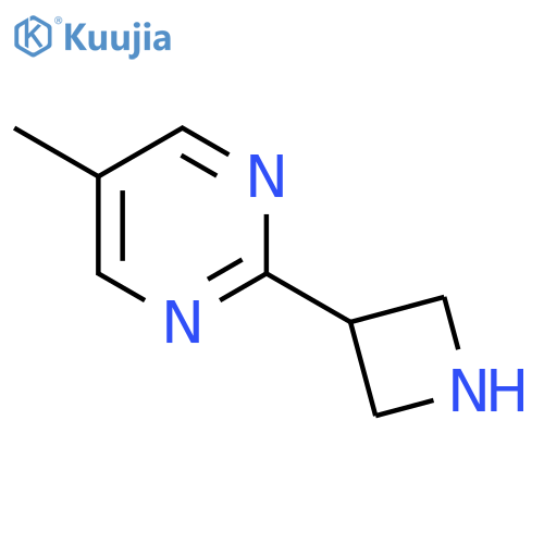 2-(Azetidin-3-yl)-5-methylpyrimidine structure