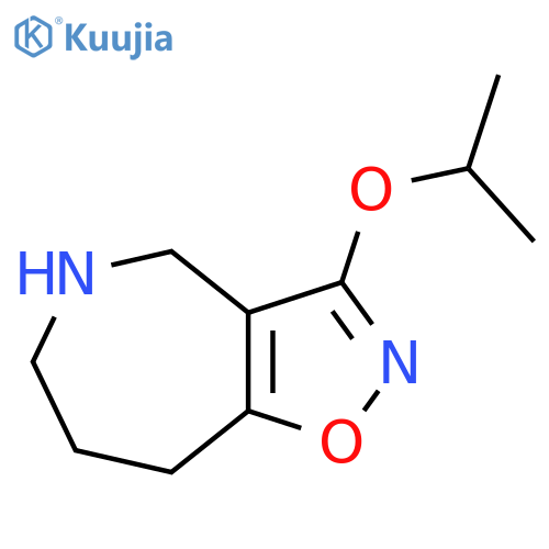 3-Isopropoxy-5,6,7,8-tetrahydro-4H-isoxazolo[4,5-c]azepine structure