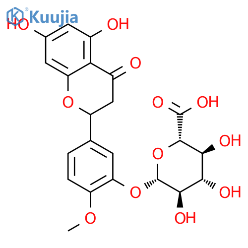 rac-Hesperetin 3’-O-b-D-Glucuronide (Mixture of Diastereomers) structure