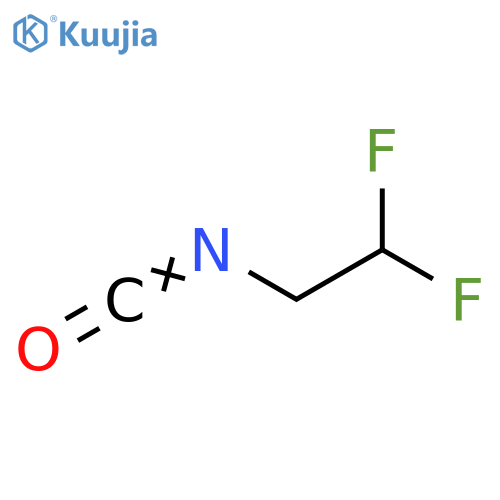 1,1-difluoro-2-isocyanatoethane structure
